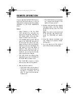 Preview for 21 page of Radio Shack 43-788 Owner'S Manual