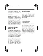 Preview for 4 page of Radio Shack 43-789 Owner'S Manual