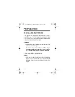 Preview for 10 page of Radio Shack 43-931A Owner'S Manual