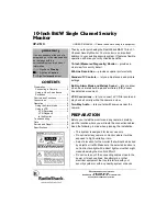 Предварительный просмотр 1 страницы Radio Shack 49-2514 Owner'S Manual