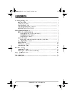 Предварительный просмотр 4 страницы Radio Shack 49-810 Owner'S Manual