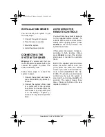 Предварительный просмотр 6 страницы Radio Shack 49-820 Owner'S Manual