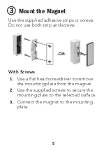 Предварительный просмотр 5 страницы Radio Shack 4900118 User Manual