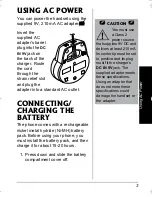 Preview for 3 page of Radio Shack 5.8 GHz Cordless Handset Owner'S Manual