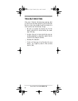 Preview for 20 page of Radio Shack 6-in-1 Remote Control Owner'S Manual