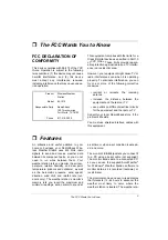 Предварительный просмотр 3 страницы Radio Shack 63-1016 User Manual