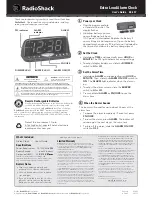 Radio Shack 63-117 User Manual preview