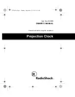 Preview for 1 page of Radio Shack 63-969 Owner'S Manual