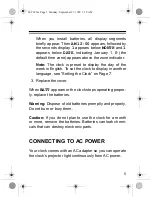 Preview for 5 page of Radio Shack 63-969 Owner'S Manual