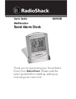 Предварительный просмотр 1 страницы Radio Shack 6300509 User Manual