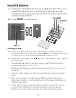 Preview for 3 page of Radio Shack 6300769 User Manual