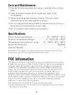 Preview for 8 page of Radio Shack 6300769 User Manual