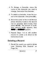 Preview for 37 page of Radio Shack 65-1205 Owner'S Manual