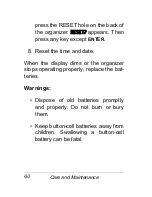 Preview for 60 page of Radio Shack 65-1205 Owner'S Manual