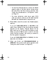 Предварительный просмотр 18 страницы Radio Shack 7-Channel Weatheradio Owner'S Manual