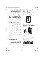 Предварительный просмотр 8 страницы Radio Shack 900 MHz Digital Spread Spectrum Dual Keypad Cordless Telephone with Caller ID/Call Waiting ID Owner'S Manual