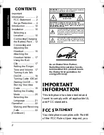 Preview for 2 page of Radio Shack 900MHz Hands-free Phone Owner'S Manual