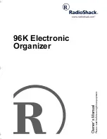 Radio Shack 96K Owner'S Manual preview