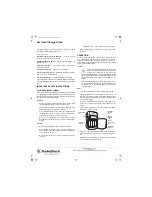 Radio Shack AA Travel Charger Pack Owner'S Manual preview