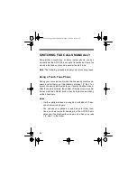 Preview for 24 page of Radio Shack AFX-300 Owner'S Manual