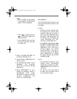 Предварительный просмотр 10 страницы Radio Shack AM/FM Auto Reverse Cassette Owner'S Manual