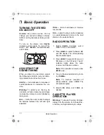 Предварительный просмотр 10 страницы Radio Shack AM/FM Cassette Car Stereo Owner'S Manual