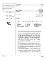 Preview for 2 page of Radio Shack Amlified UHF/VHF HDTV Antenna Owner'S Manual