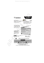 Предварительный просмотр 1 страницы Radio Shack Bedside SAME Weatheradio Owner'S Manual