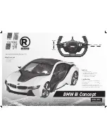 Radio Shack BMW i8 Concept User Manual preview