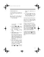 Предварительный просмотр 13 страницы Radio Shack CD-3315 Owner'S Manual