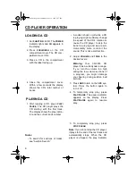 Предварительный просмотр 8 страницы Radio Shack CD-3316 Owner'S Manual