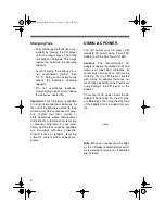 Preview for 6 page of Radio Shack CD-3445 Owner'S Manual