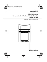 Preview for 1 page of Radio Shack CENTRAL 2000 49-351 Owner'S Manual