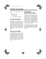 Preview for 15 page of Radio Shack CENTRAL 2000 49-351 Owner'S Manual