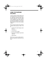 Preview for 11 page of Radio Shack CENTRAL 2000 Owner'S Manual