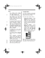 Preview for 24 page of Radio Shack CENTRAL 49-2570 Owner'S Manual