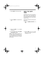 Предварительный просмотр 5 страницы Radio Shack CHRONOMATIC-291 Owner'S Manual