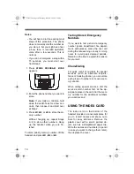 Preview for 10 page of Radio Shack CID-927 Owner'S Manual