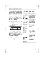 Предварительный просмотр 11 страницы Radio Shack CID-927 Owner'S Manual