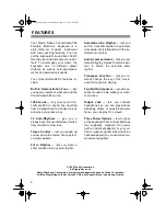 Preview for 2 page of Radio Shack CONCERTMATE 580 Owner'S Manual