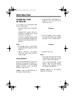 Preview for 5 page of Radio Shack CONCERTMATE 580 Owner'S Manual