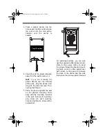 Preview for 7 page of Radio Shack COUNTRY LIFE 43-860 Owner'S Manual