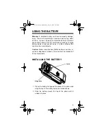 Предварительный просмотр 9 страницы Radio Shack CT-502 Owner'S Manual