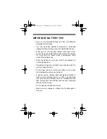 Предварительный просмотр 13 страницы Radio Shack CT-502 Owner'S Manual