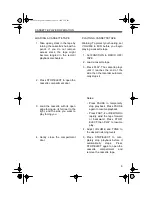 Предварительный просмотр 9 страницы Radio Shack CTR-98 Owner'S Manual