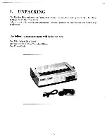 Предварительный просмотр 6 страницы Radio Shack Daisy Wheel Printer II B Hardware Manual