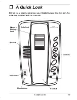 Предварительный просмотр 15 страницы Radio Shack Digital Answering System with Big Button Trim... Owner'S Manual