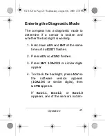 Preview for 21 page of Radio Shack Digital Compass Owner'S Manual