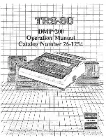 Preview for 1 page of Radio Shack DMP-200 Operation Manual