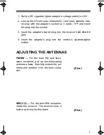 Preview for 7 page of Radio Shack DX-397 Owner'S Manual